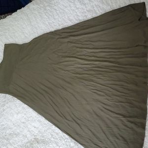 Army Green Maxi Skirt LuLaRoe M